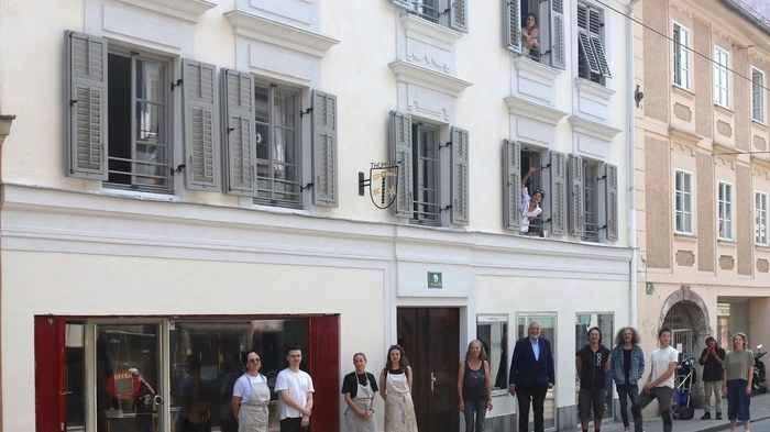 Frisch renoviert: Das Haus Jakoministraße 9