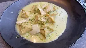 Hausgemacht: Fagottini mit Bärlauchfülle