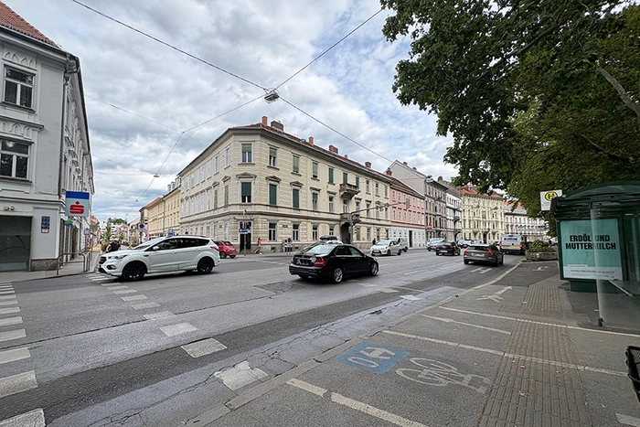 Am Glacis steht eine Fahrbahnsanierung an