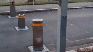 Poller in der Marburger Straße