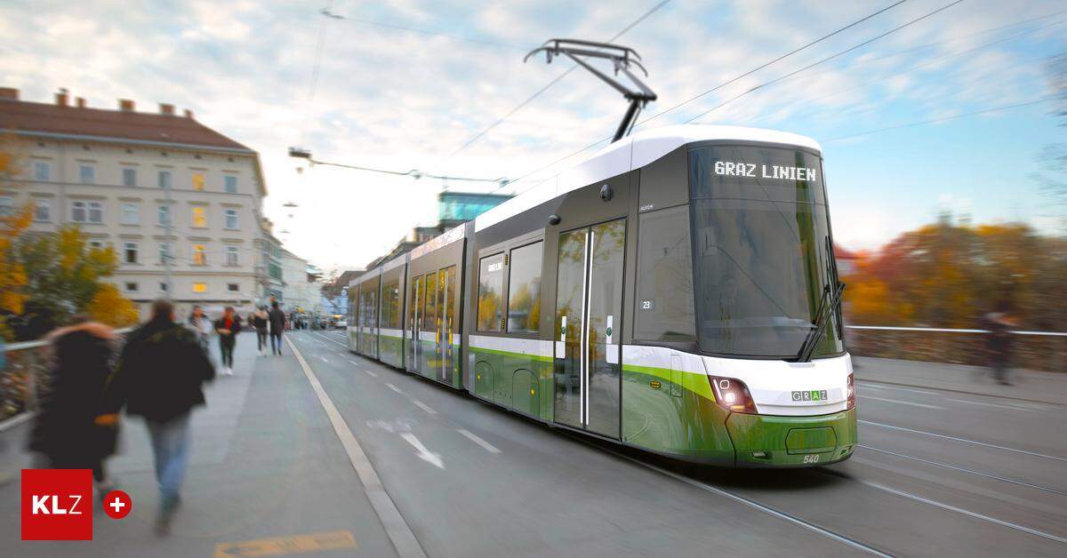 Ab 2025 in Fahrt | Enthüllt: So sehen die neuen Grazer Trams aus