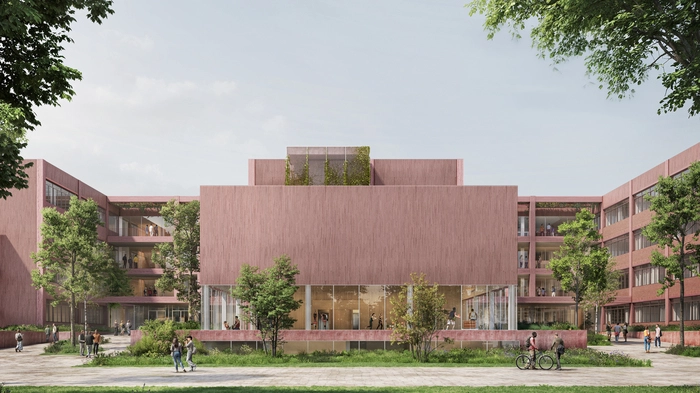 Ein Entwurf zeigt das neue Gebäude, wie es 2031 aussehen soll