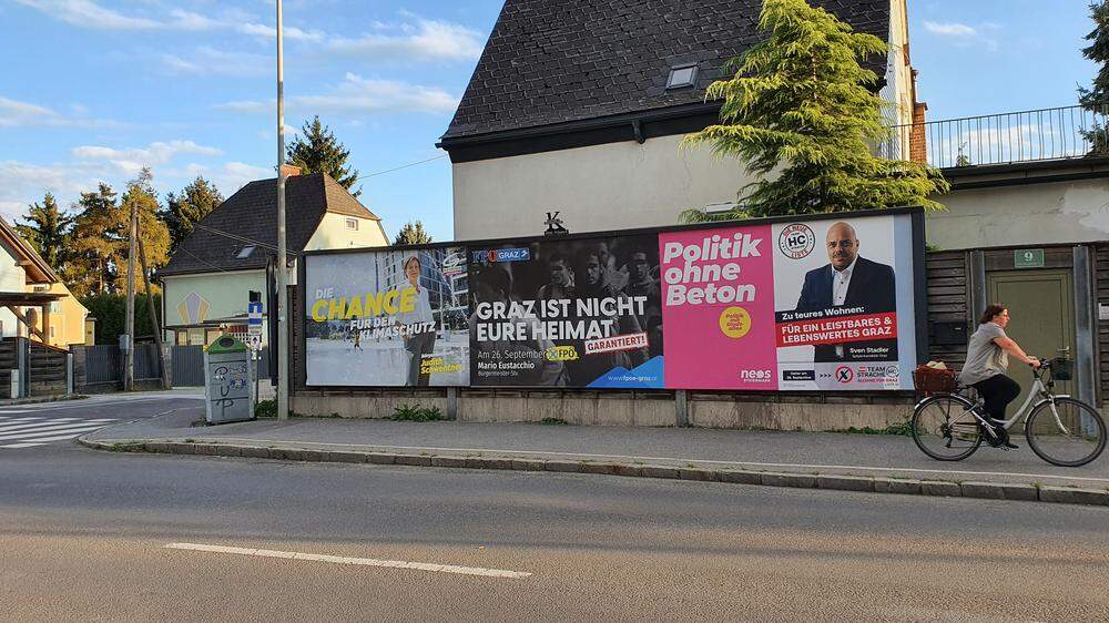 Wahlkämpfe kosten viel Geld: Der Grazer Gemeinderat will einen verpflichtenden Kostendeckel