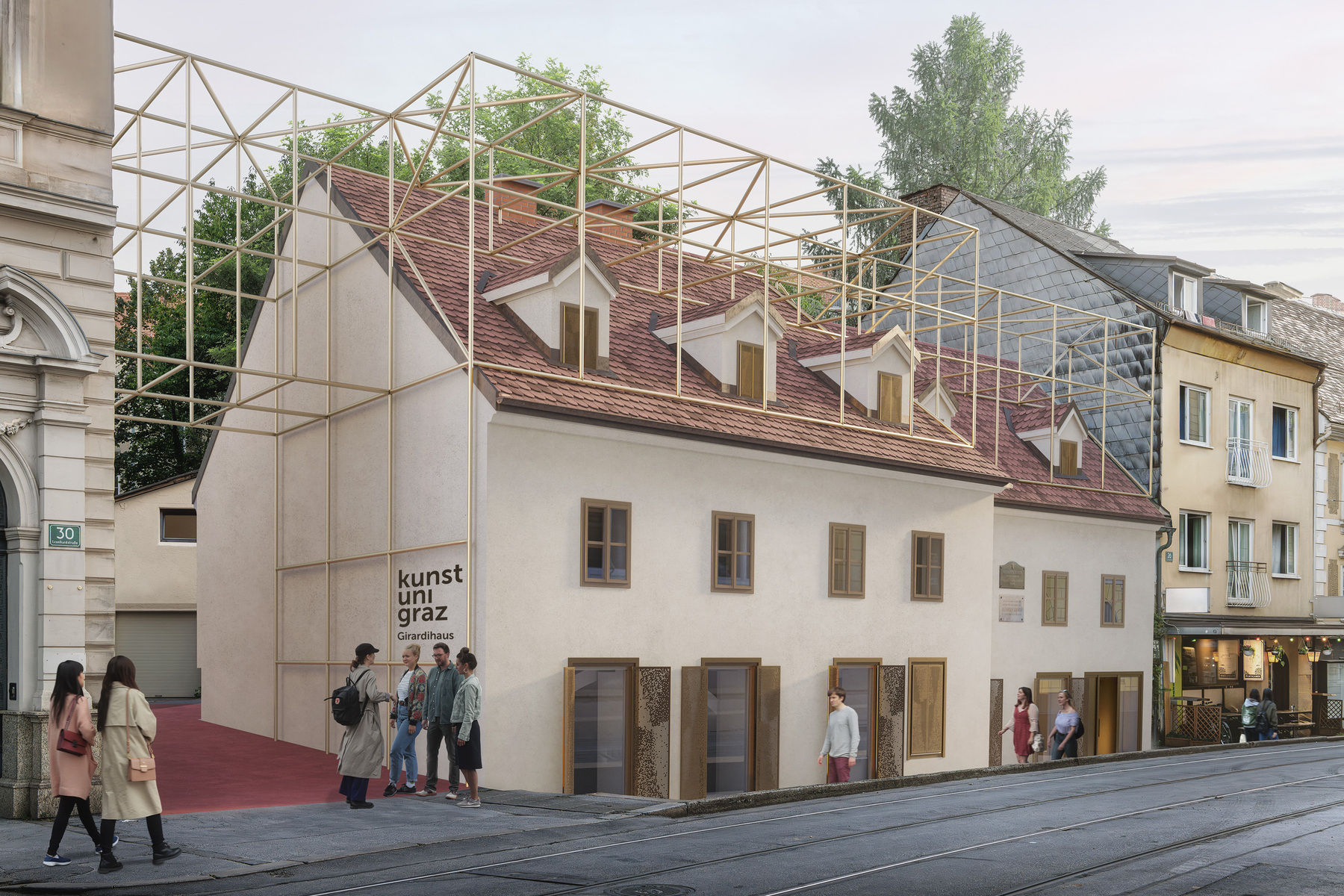 3,6 statt 2,4 Millionen: Girardihaus: Café-Pläne sind abgesagt, aber Finanzierung steht