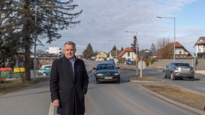 Manfred Komericky in „seinem“ Kalsdorf bei Graz: Der Ort legt konstant bei den Einwohnern zu