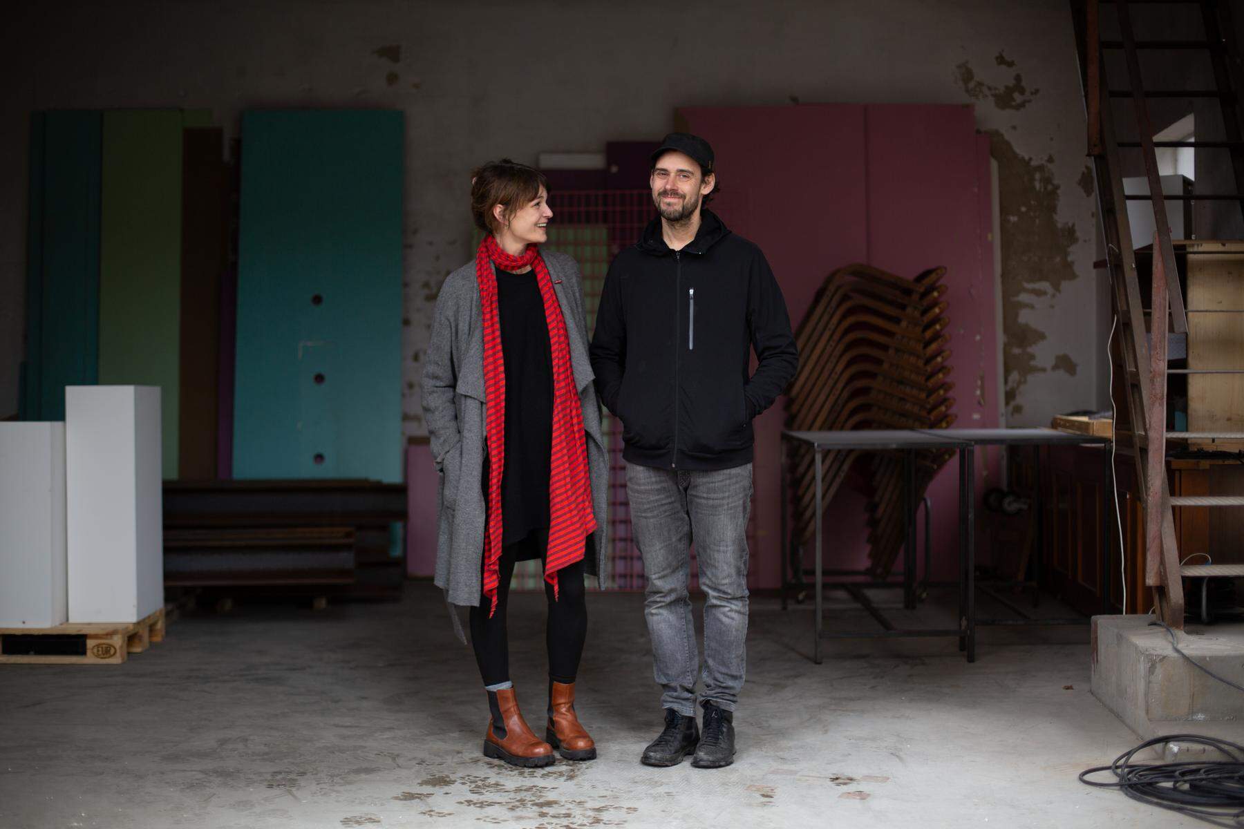 Crowdfunding läuft: Am Rösselmühl-Areal steht Österreichs erste Materialhalle für die Kunst