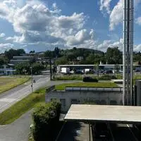 Das bestehende Heizhaus in Fölling wird nach dem Umbau um rund einen Meter höher als zuvor, aber wesentlich leistungsfähiger sein