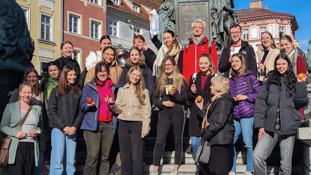 Studierende der Pädagogischen Hochschule haben interaktive Rundgänge durch das Unesco-Welterbe entwickelt