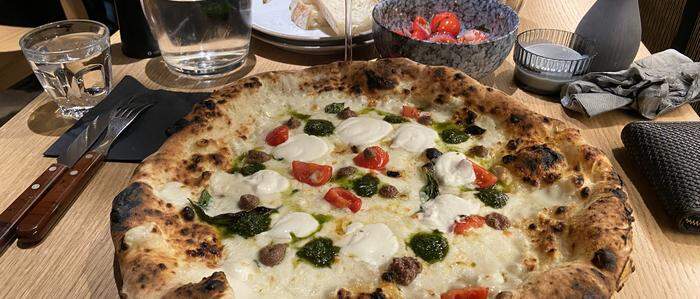 Die Pizza „OTP“: O, T, und P wie Oliventapenade