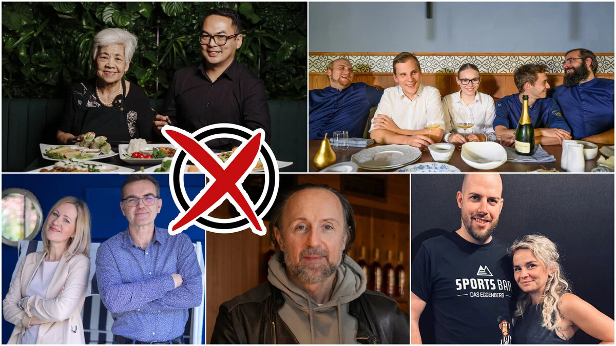 Thi Ba & Robert Nguyen (Vina), Alexander Posch, Jan Eggers & Team (Zur Goldenen Birn), Regina und Gerald Prabitz (Porto), Stefan Heissenberger (Frankowitsch) und Nina und Philipp Owald (Das Eggenberg) sind nominiert in der Kategorie Gastgeber