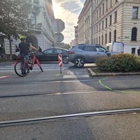 An der Kreuzung Brockmanngasse/Conrad-von-Hötzendorf Straße kam es am Montag zum Unfall