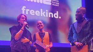 Sara Ester Gredelj und Nina Korošak-Serčič alias „freekind.“ wurden am Donnerstagabend in den Niederlanden ausgezeichnet