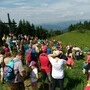 Die traditionelle Gipfelkreuzmesse am Hoaterberg wird heuer zu Pfingsten zum 50. Mal gefeiert. 