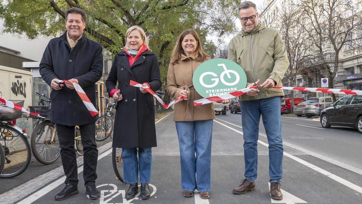 Eröffnung Radweg Joanneumring