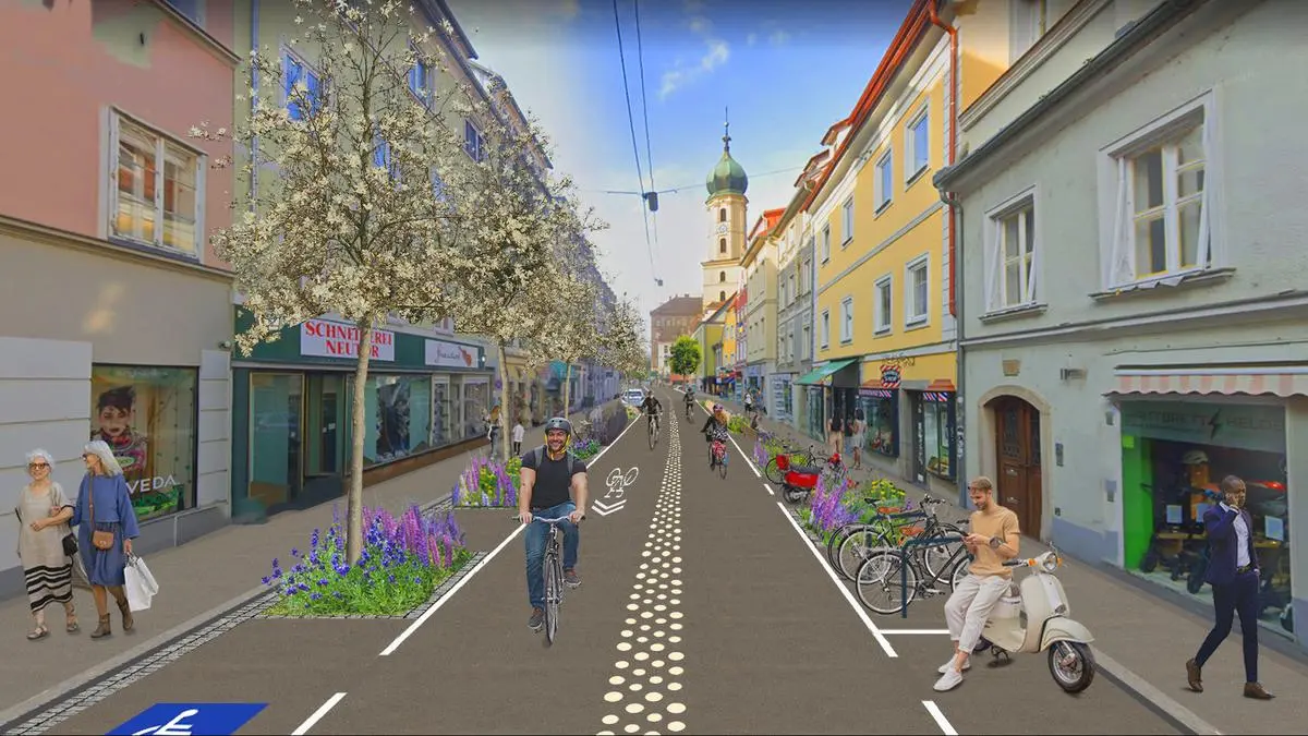 So wird die Obere Neutorgasse künftig aussehen