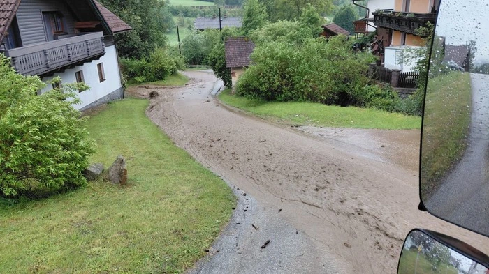 Unwetter in Spital am Samstag