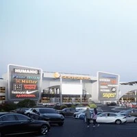 So soll die neue Fassade der Shoppingcity aussehen, in die man rund eine Million Euro investiert