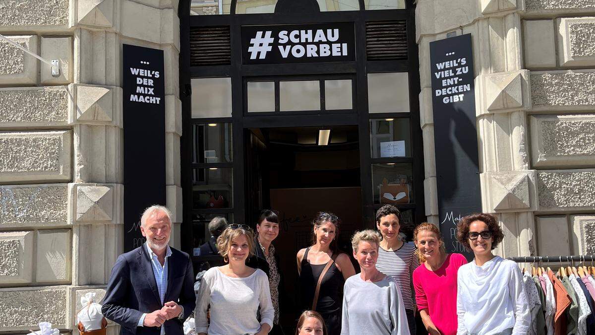 #SchauVorbei: Grazer Unternehmerinnen präsentieren sich in der Herrengasse 10 in einem Pop-up-Store