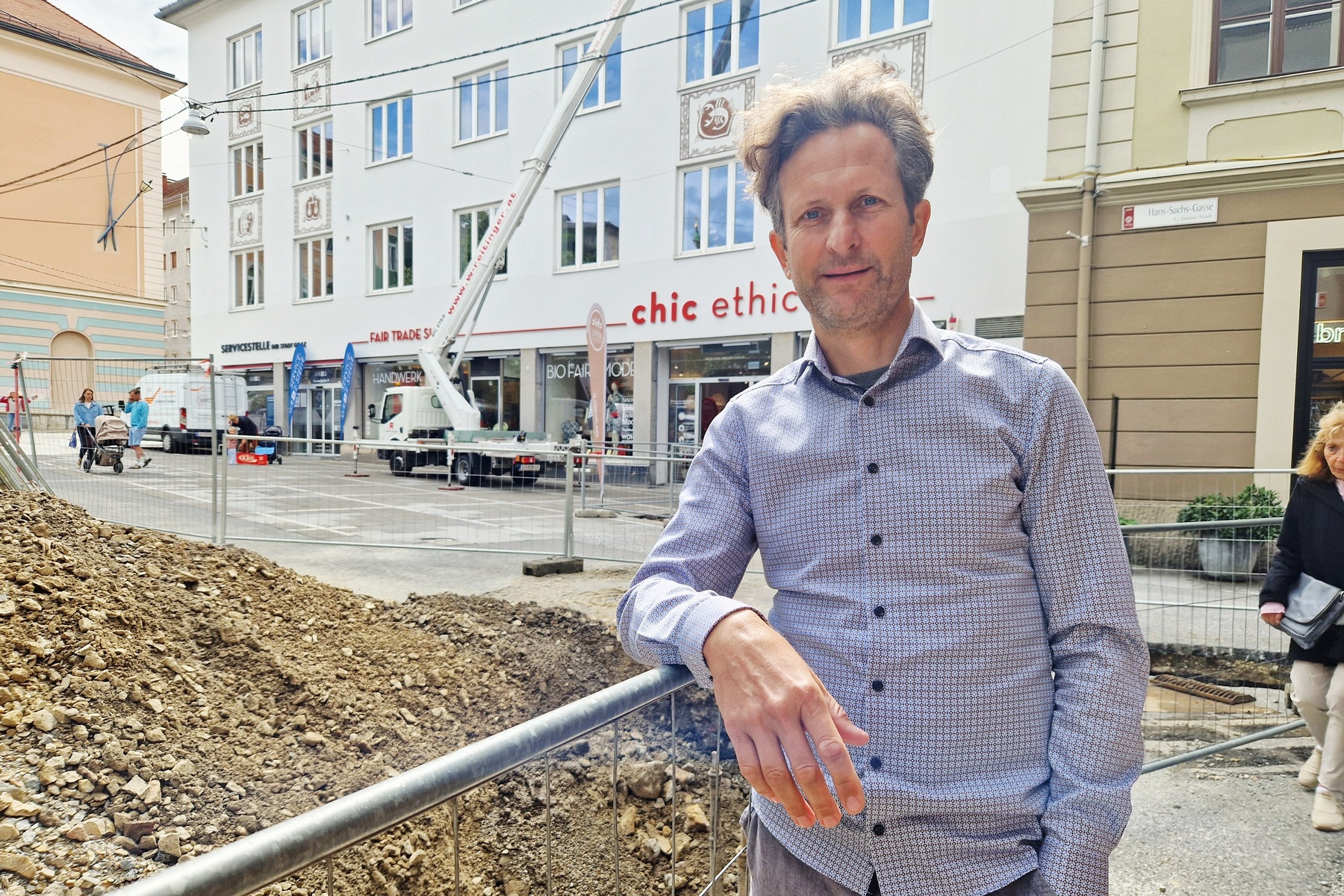 Baustelle: Tummelplatz: Trotz Umsatzeinbußen bleiben Unterne