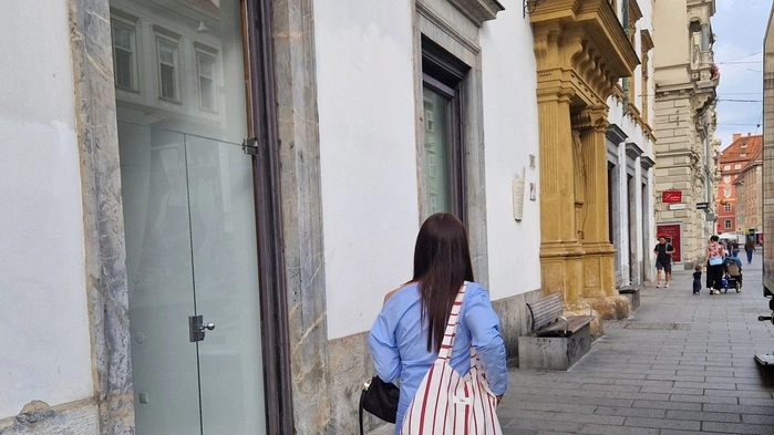 Diese Räume links in der Herrengasse leben im Herbst neu auf