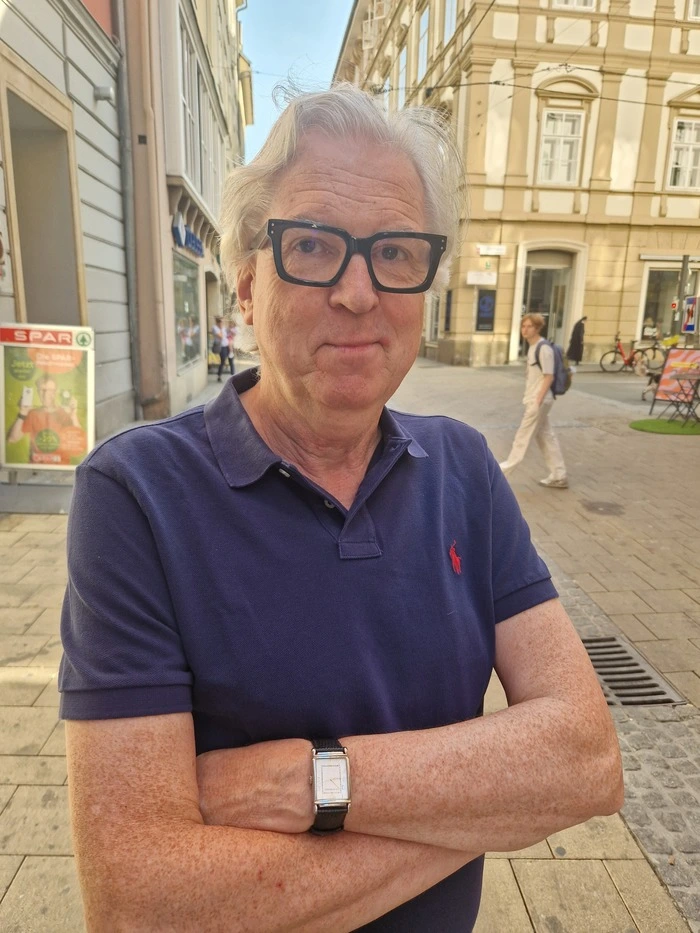 Nimmt die Graz-Wahl ernst, aber auch mit Humor: Hubert Soran