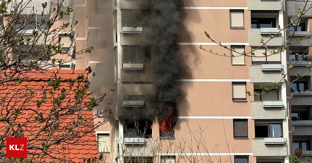 Feuer-im-Hochhaus-78-J-hriger-starb-bei-Wohnungsbrand-in-Graz
