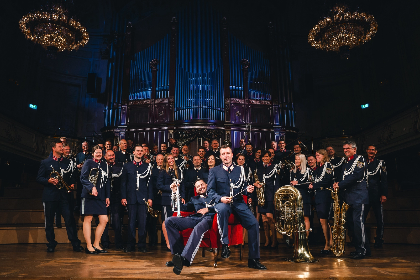 Die Polizeimusik Steiermark ist in Graz am 21. März im Stefaniensaal zu hören