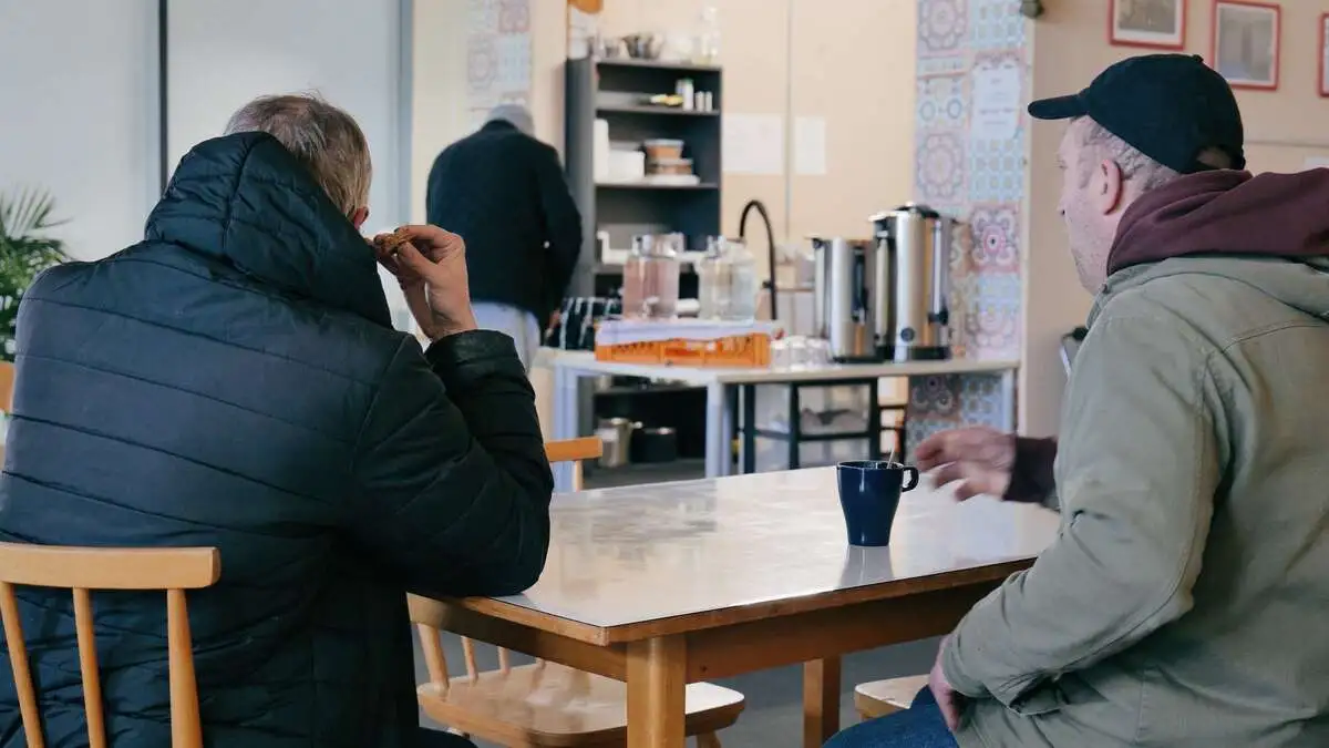 Die Bahnhofsmission bot in den letzten 100 Tagen eine Möglichkeit sich auszuruhen, aufzuwärmen und etwas zu essen. 