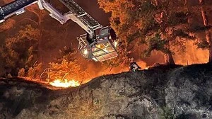 18 Stunden lang wütete ein Waldbrand 2024 bei Semriach. Um für Waldbrände im Grazer Stadtgebiet besser gerüstet zu sein, findet am 24. März eine große Übung statt