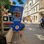 Auch mit 16 km/h sind Radler an diesem Tag in der Grazer Schmiedgasse unterwegs