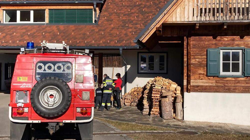 Die Feuerwehr Stattegg war als Unterstützung für die Bergrettung alarmiert worden