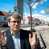 Für die vorgesehene Neugestaltung des Griesplatzes machen sich Martin Poppmeier (links) und Florian Weitzer stark