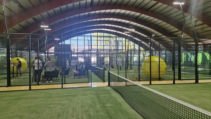 Ab Oktober kann im neuen Padelcenter bei der Grazer Messe gespielt werden