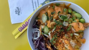 „Jerk Chicken“-Bowl bei Fat Monk