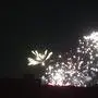 Feuerwerk über Graz am Sonntagabend nach dem Derby-Sieg