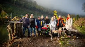 Jung und Alt schätzten den Spazierweg entlang der Mur