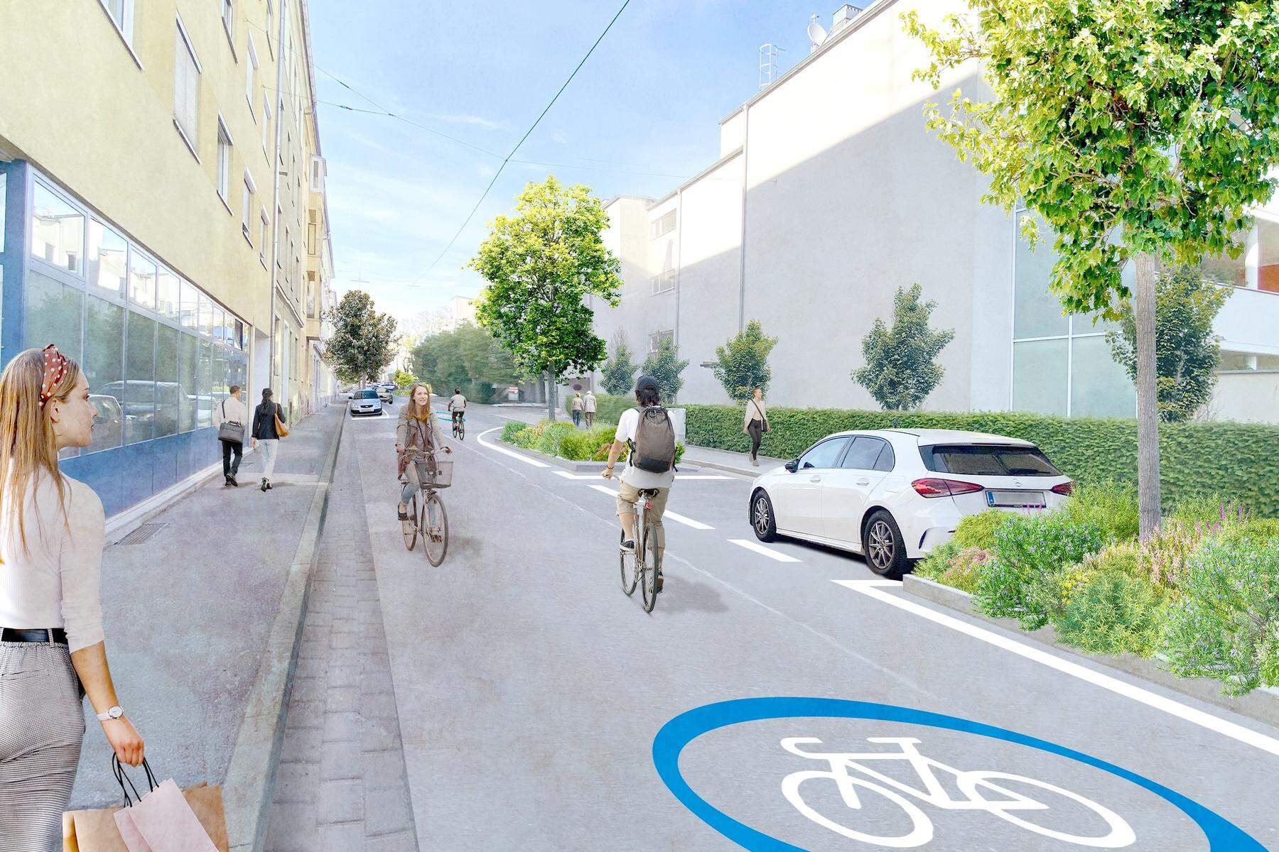 Wieder neue Fahrradstraße für Graz