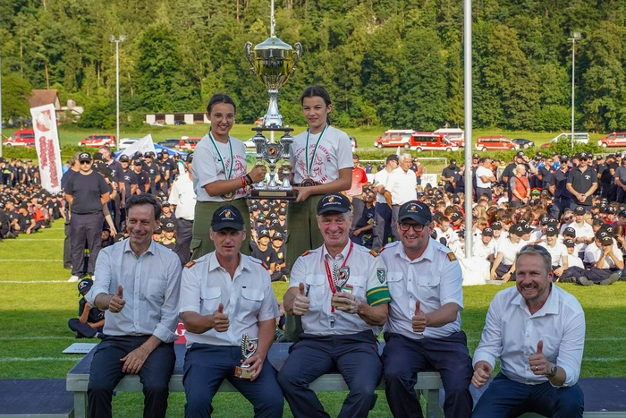 Den Tagessieg bei der Feuerwehrjugend 1 gewann das Bewerbsspiel-Duo Lichendorf 1 (FB).