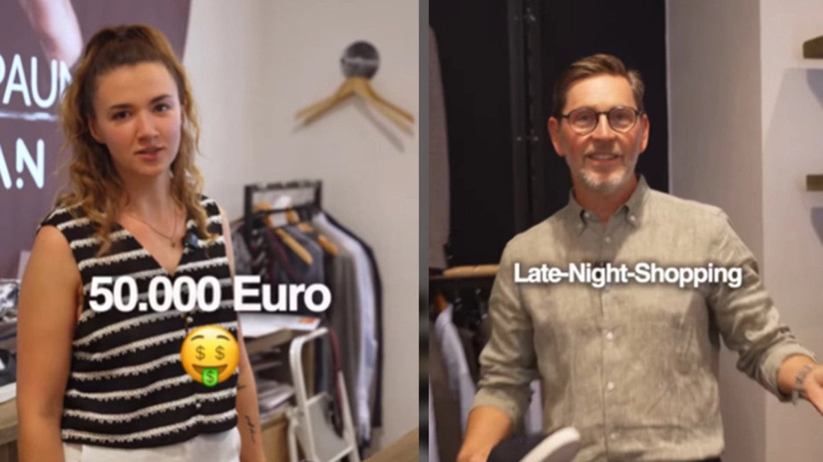 „50.000 Euro Umsatz“ – allerdings im negativen Sinn – gab es bei einem „Late-Night-Shopping“ im Grazer Geschäft „Kappaun Man“: Ins Geschäft wurde eingebrochen