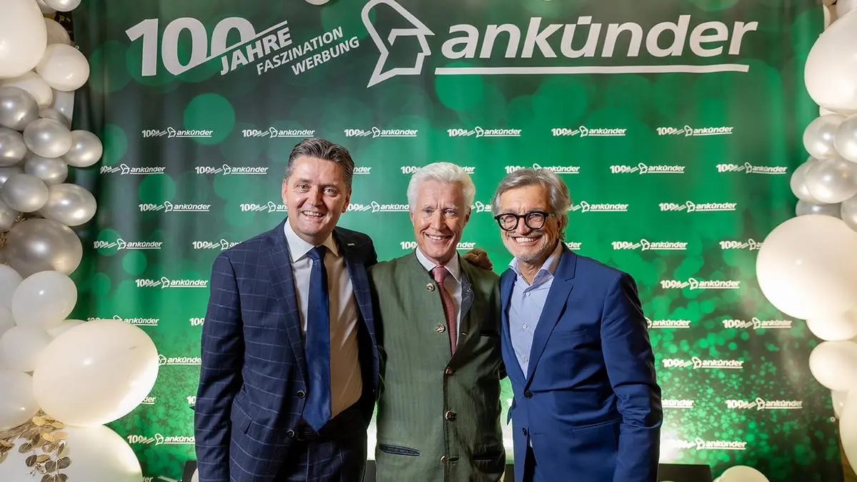 Besonders freute sich das Ankünder-Team um die Geschäftsführer Bernd Schönegger und Dieter Weber über den Besuch des Miteigentümers aus Frankreich, Herrn Jean-Francois Decaux, Co-CEO von JCDecaux, dem Weltmarktführer in der Außenwerbung