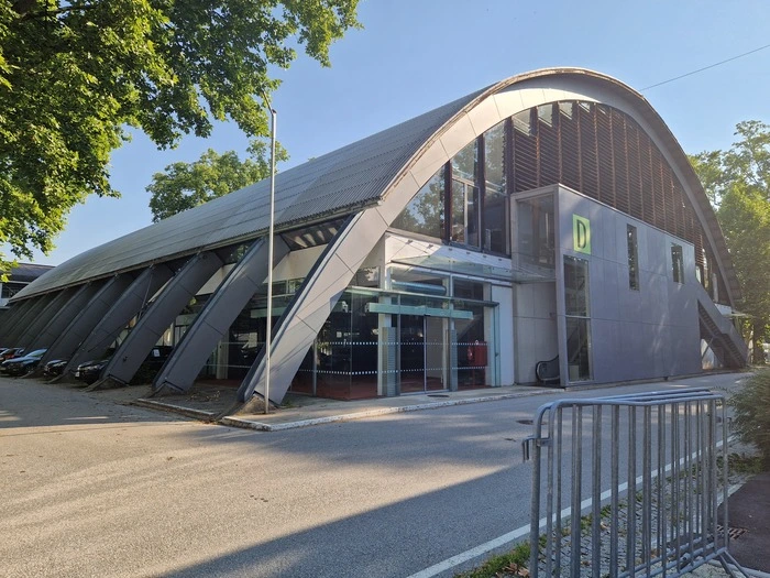 Halle D: Hier spielt es künftig Padel-Tennis