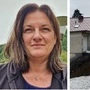Hangrutschungen in Übelbach: In der Mitte das Haus von Dietmar Benedikt (rechts), auch Angelika Krammer wurde ausgeflogen 
