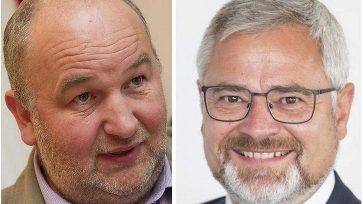 Jakob Taibinger (rechts) soll Hannes Kogler an der Spitze folgen