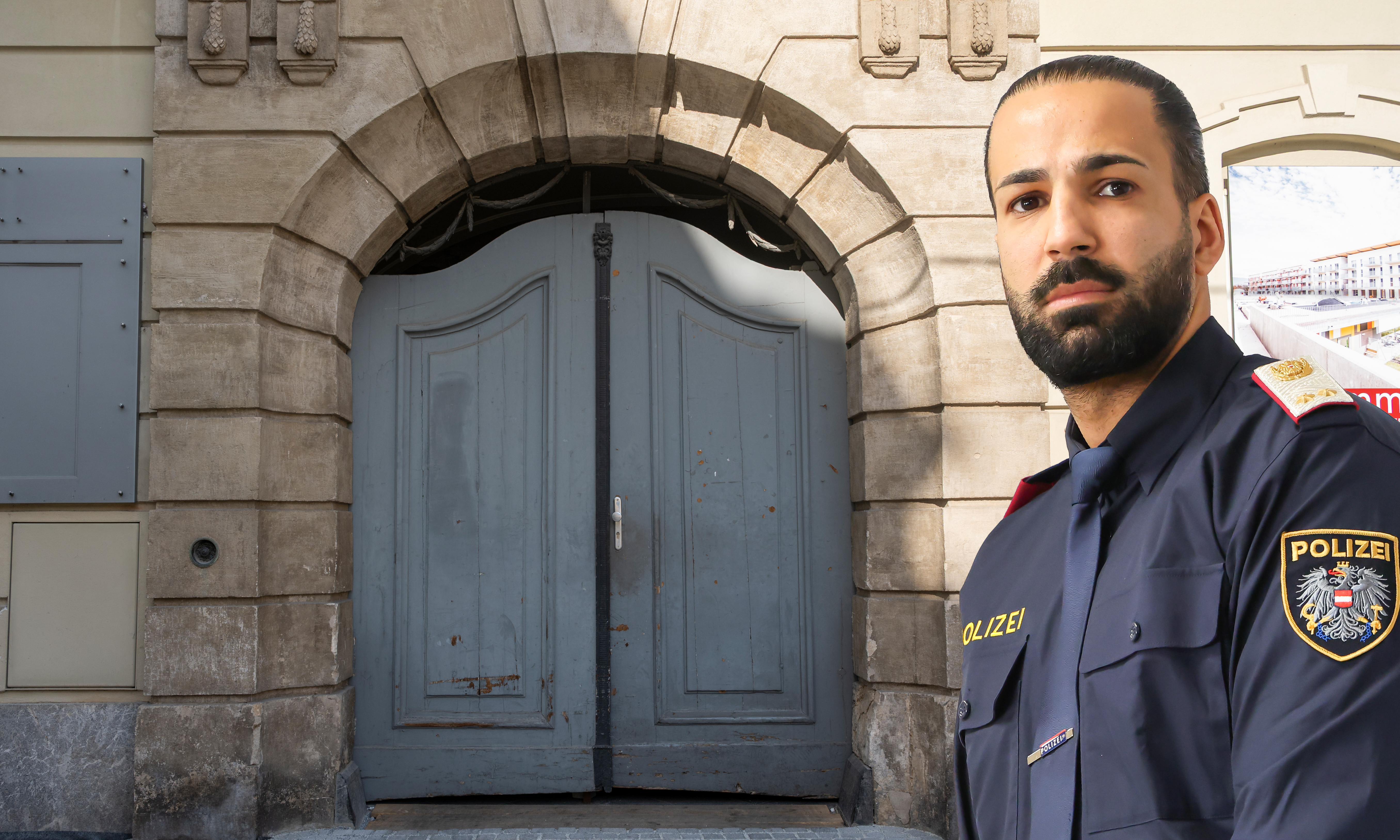 Schreckliche Bluttat mitten in der Grazer Innenstadt – Polizeisprecher Sabri Yorgun informierte vor Ort die Medien