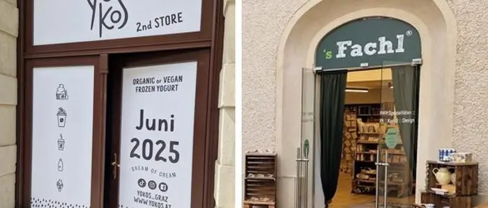 Alles neu in der Herrengasse: ‘s Fachl ist nach dem Umbau größer geworden, Yokos schlägt erstmals seine Zelte in der Gasse auf