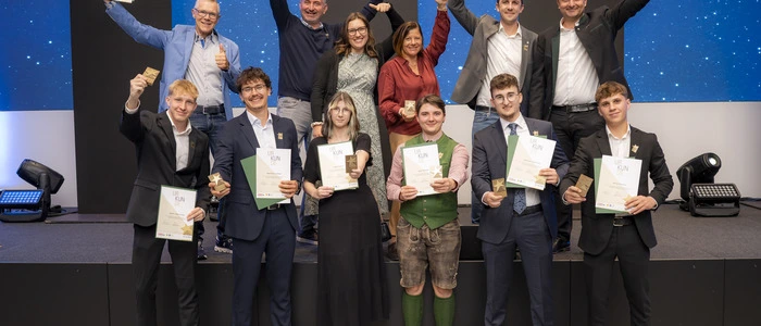 Unter den Ausgezeichneten: Die Energie Steiermark stellte als Rekordteilnehmerbetrieb gleich neun „Stars of Styria“
