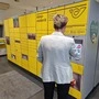 Ein Blick in die Poststation auf dem Riesplatz beim Grazer LKH