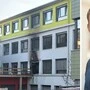 Bürgermeister Pokorn traf gestern auch Polizeibeamte am Schulstandort
