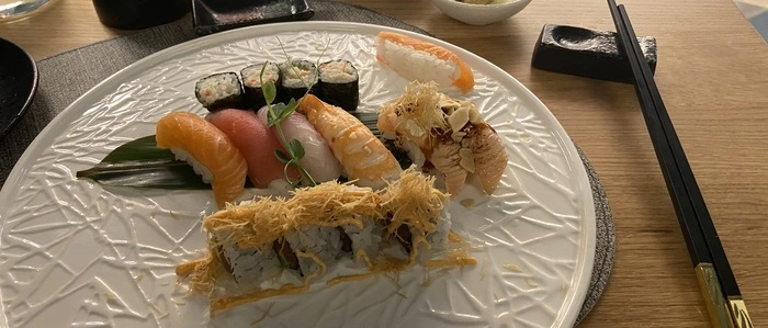 Ein Foto des Tellers