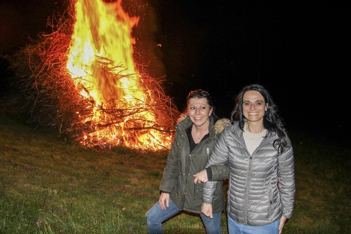 Letztendlich konnte das traditionelle Osterfeuer am Kalvarienberg aber wie seit Jahrzehnten am Osterstamstag enzündet werden. 